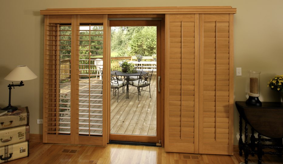 Denver Patio Door Shutter Options Sunburst Shutters Denver